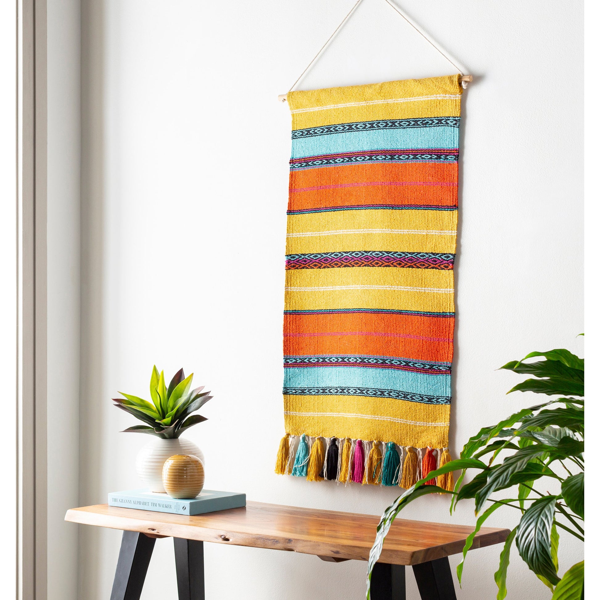 Toluca Wall Hanging - 26188 by Surya. Made from 100% cotton in a eclectic & global style.