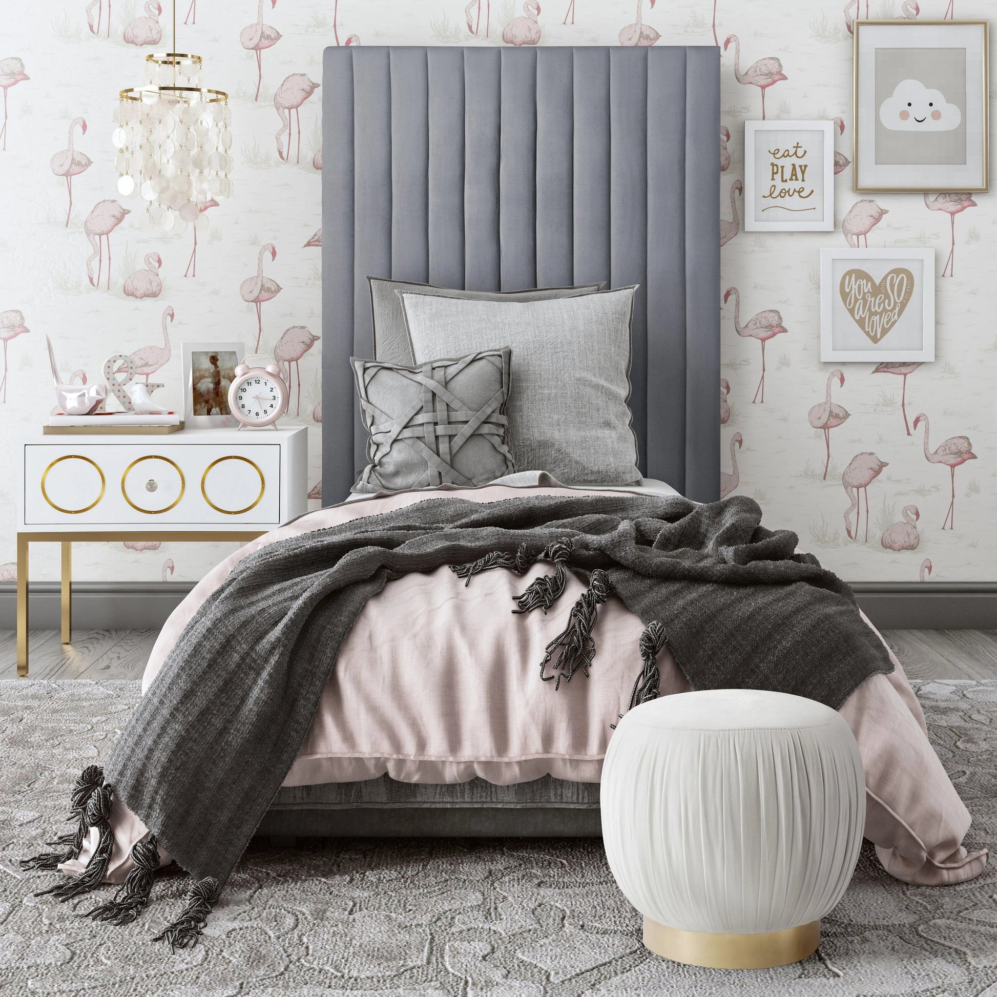 Arabelle Bed by TOV Furniture. Made from unique in a modern style.