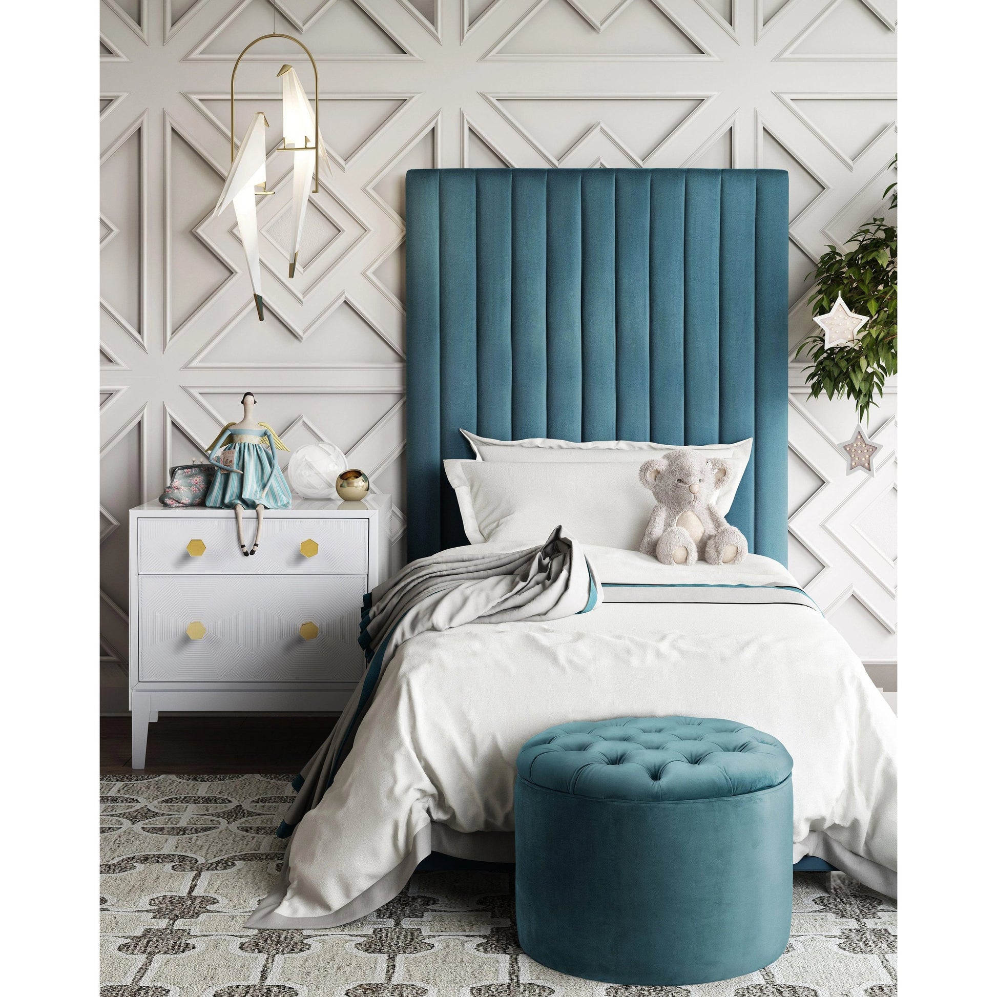 Arabelle Bed by TOV Furniture. Made from unique in a modern style.