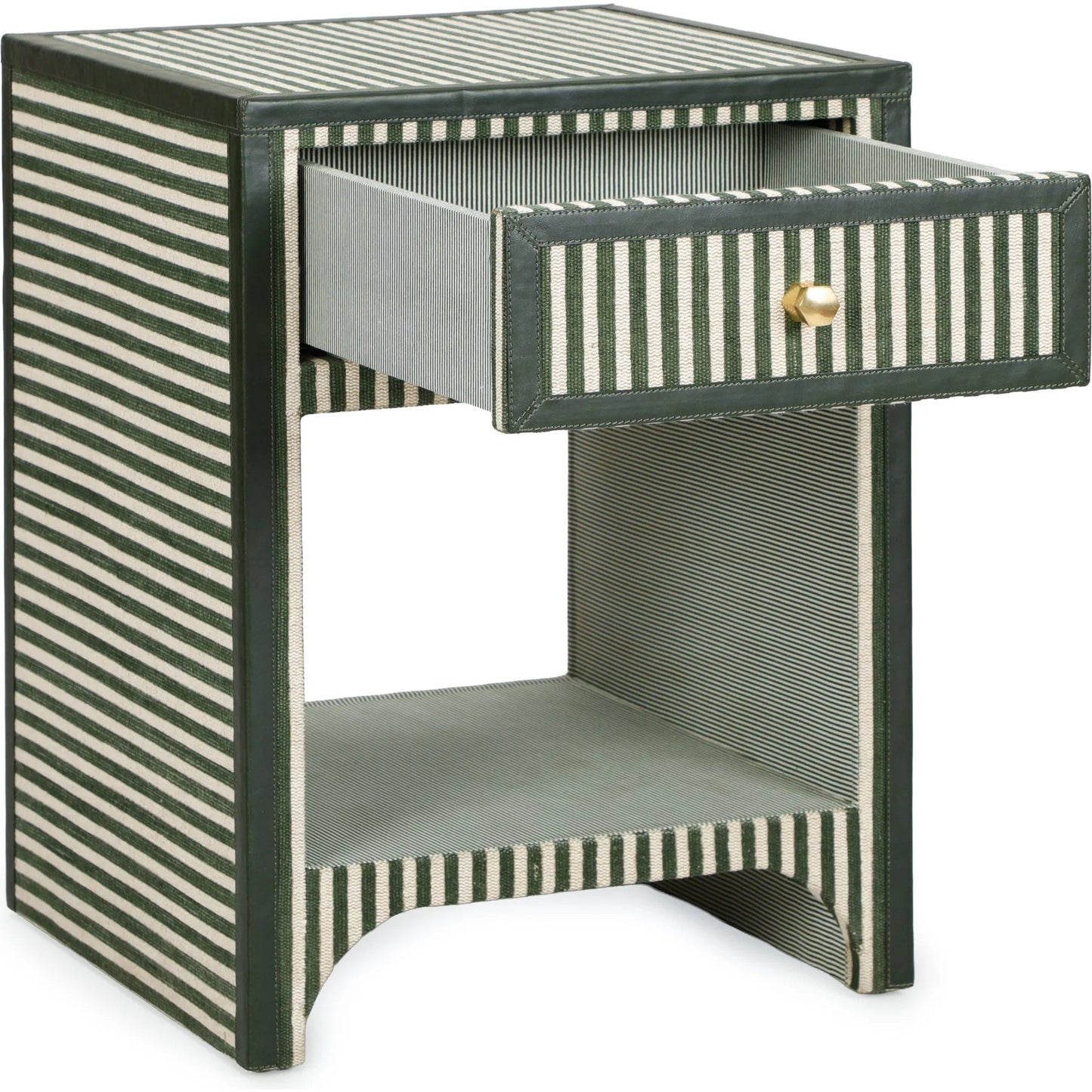 006 SI-2527420 | Additional Silo | Kora Cotton Jute 1-Drawer Designer Nightstand by TOV Furniture. Made from fabric, mdf in a unique style.