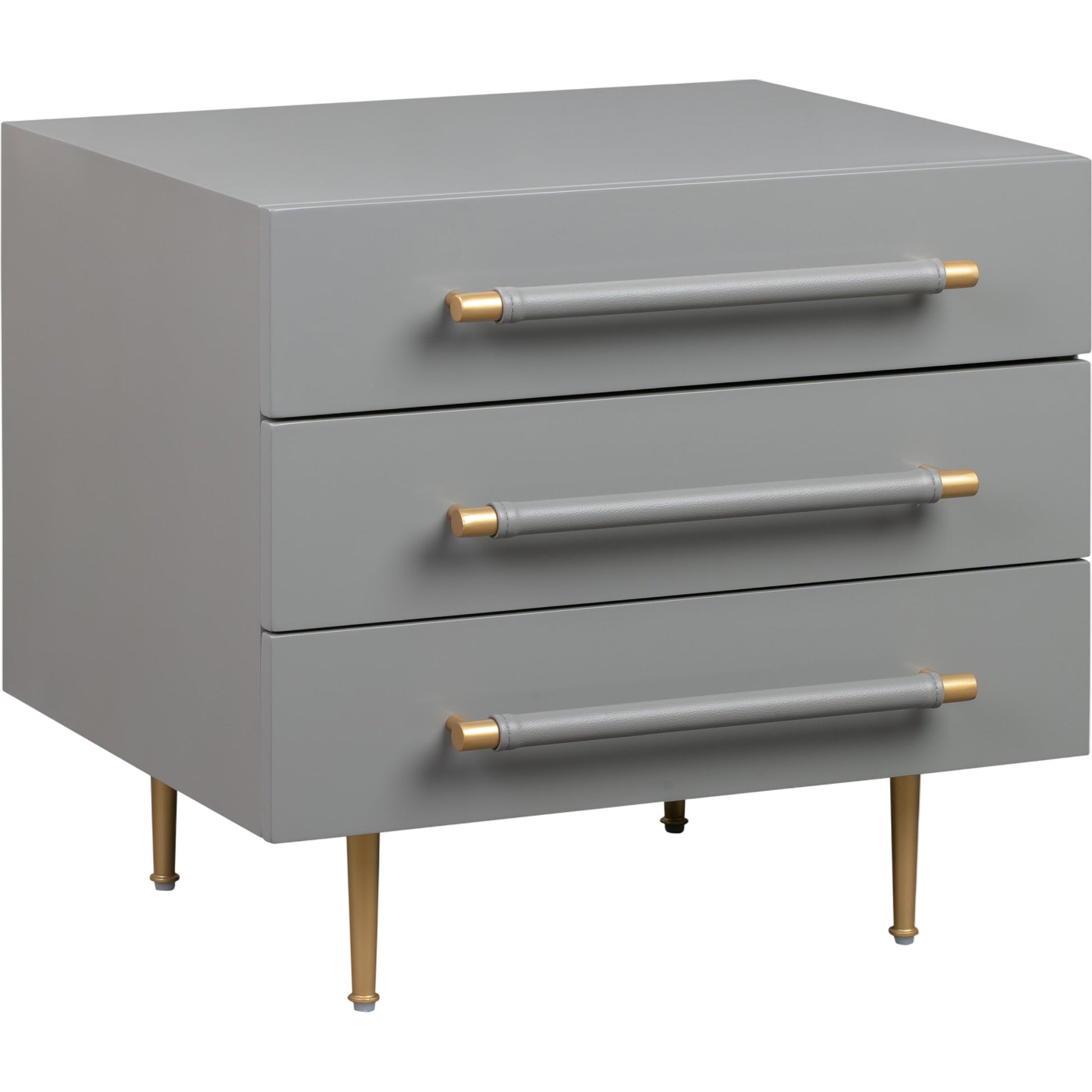 Trident Nightstand by TOV Furniture. Made from unique in a modern style.