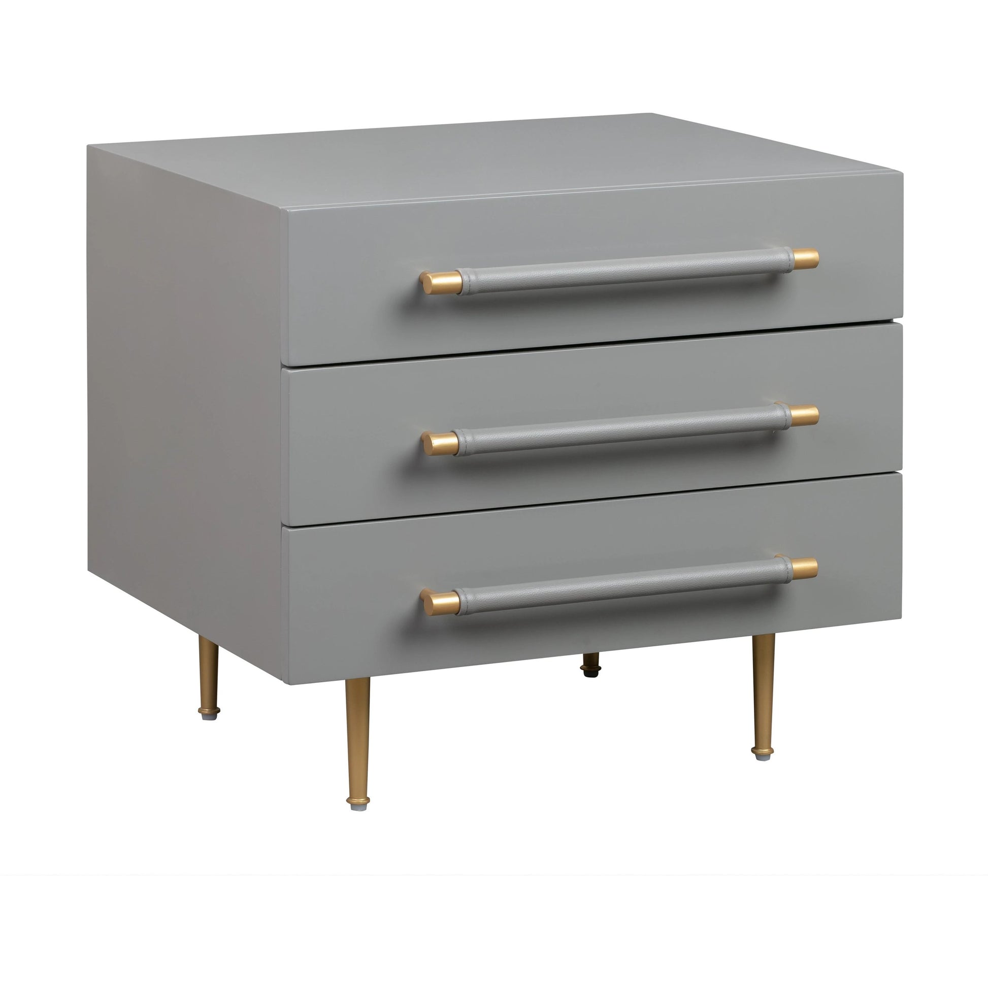 Trident Nightstand by TOV Furniture. Made from unique in a modern style.