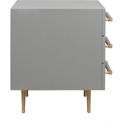 Trident Nightstand by TOV Furniture. Made from unique in a modern style.