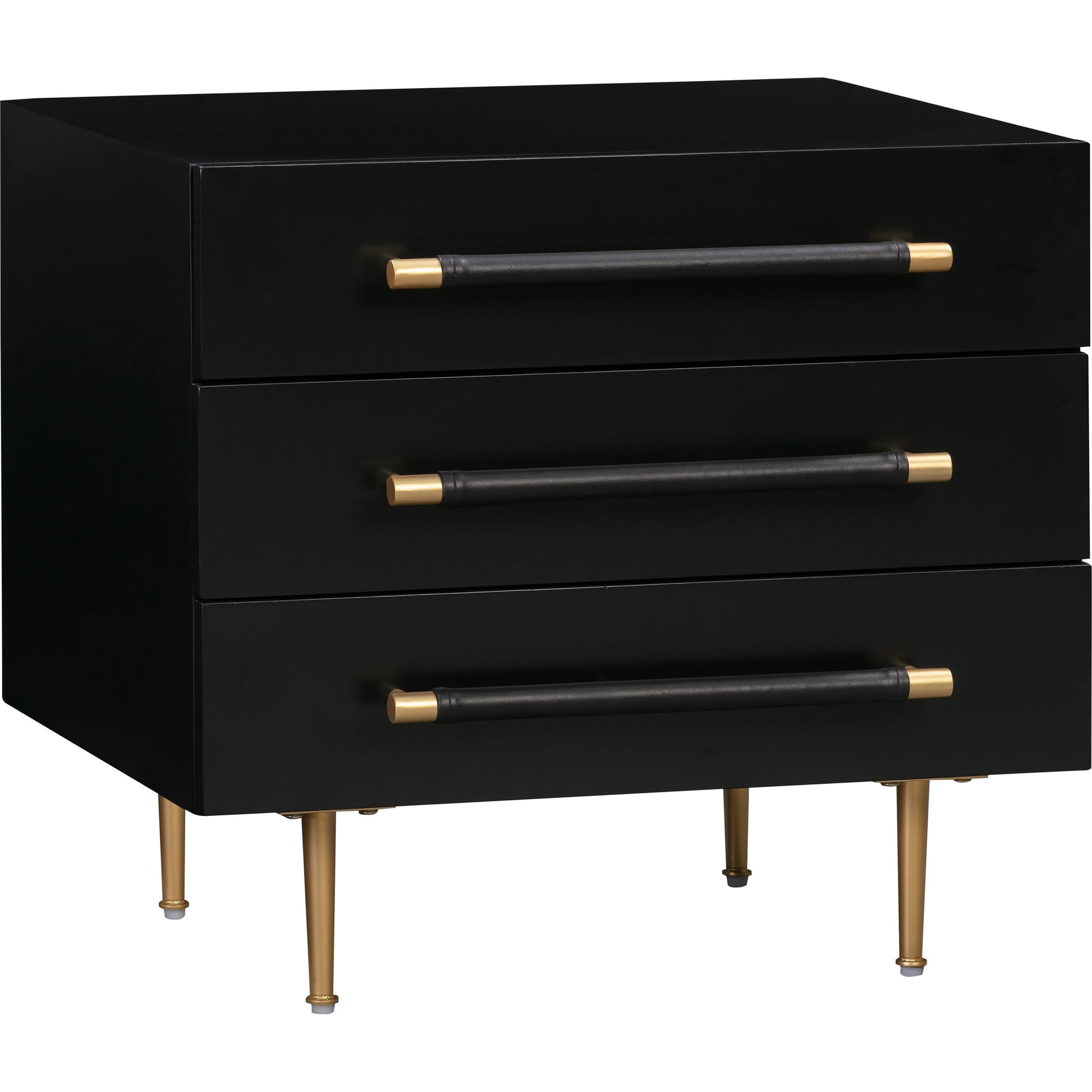 Trident Nightstand by TOV Furniture. Made from unique in a modern style.