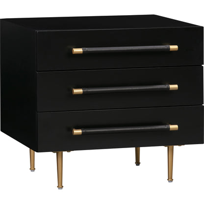 Trident Nightstand by TOV Furniture. Made from unique in a modern style.