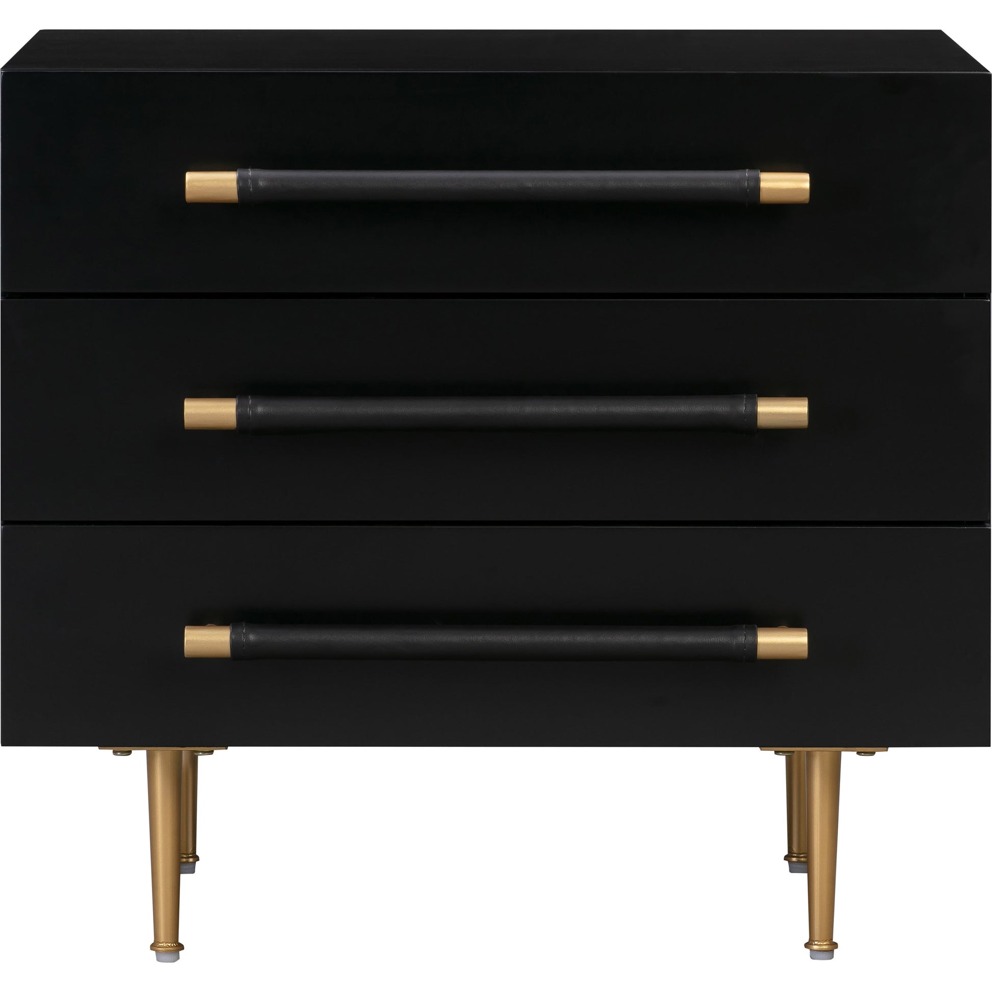 Trident Nightstand by TOV Furniture. Made from unique in a modern style.