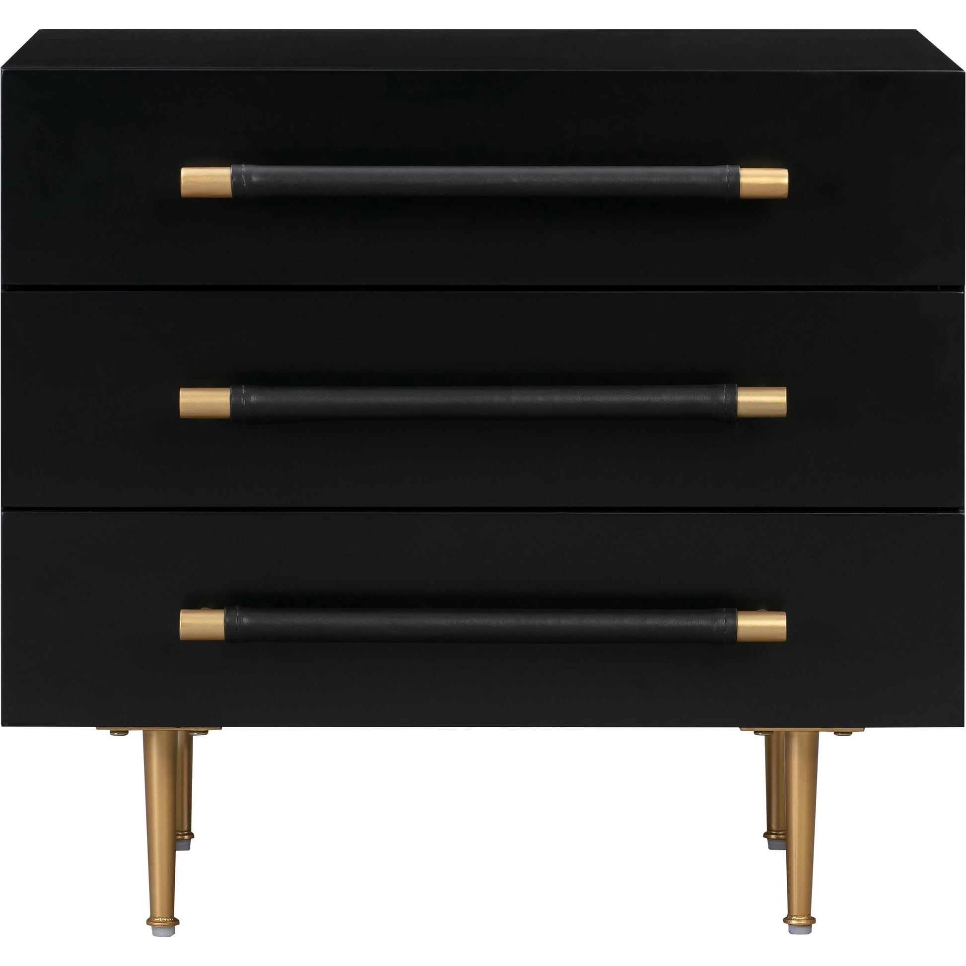 Trident Nightstand by TOV Furniture. Made from unique in a modern style.