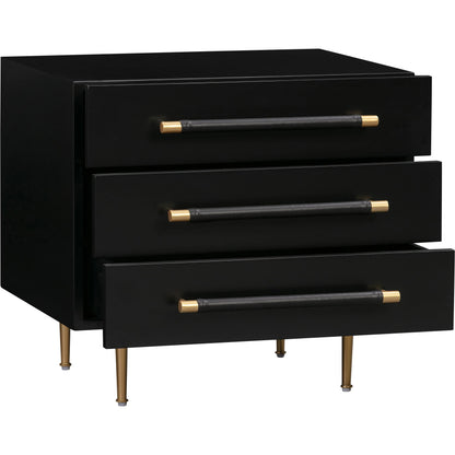 Trident Nightstand by TOV Furniture. Made from unique in a modern style.