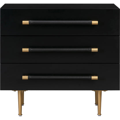 Trident Nightstand by TOV Furniture. Made from unique in a modern style.