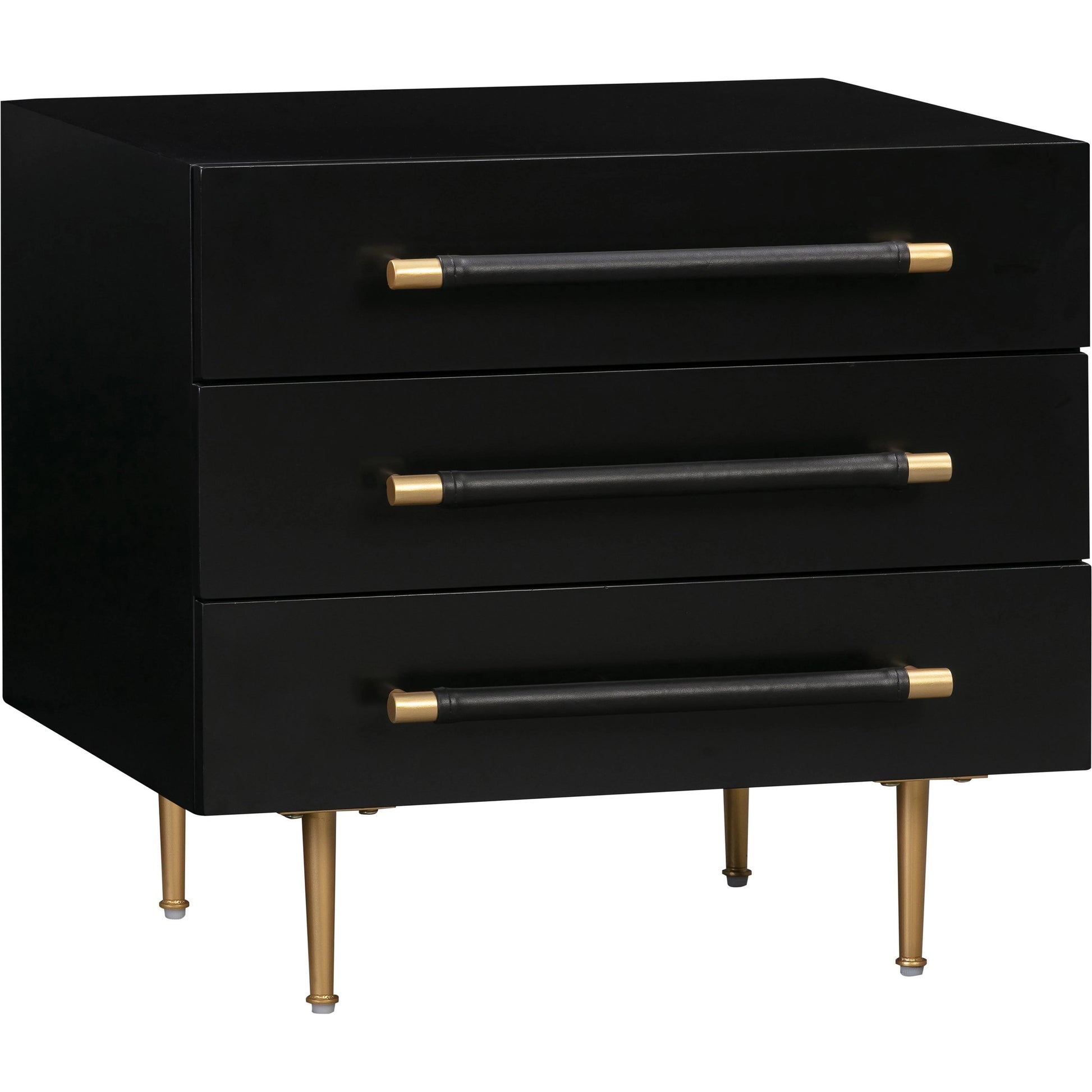 Trident Nightstand by TOV Furniture. Made from unique in a modern style.