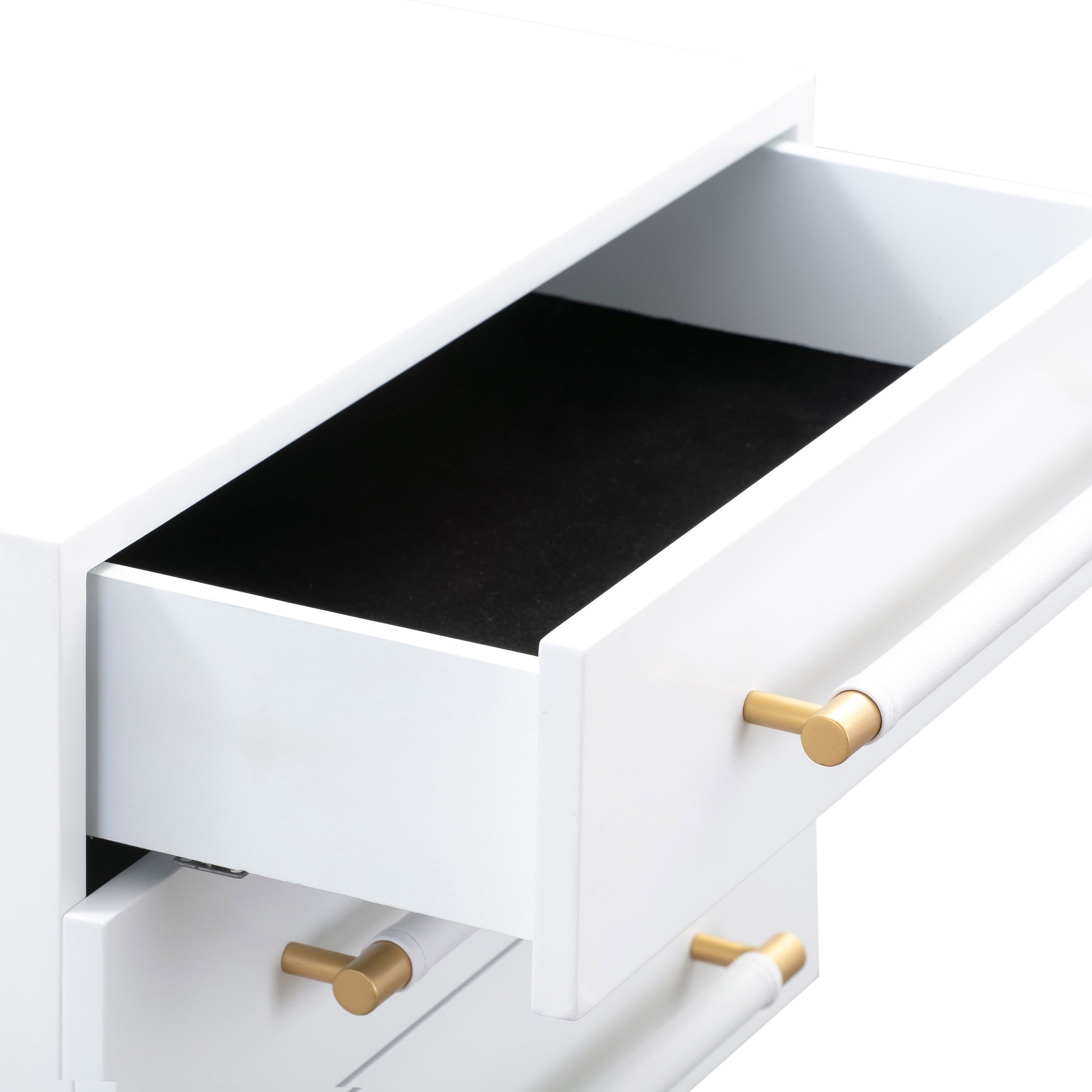 Trident Nightstand by TOV Furniture. Made from unique in a modern style.