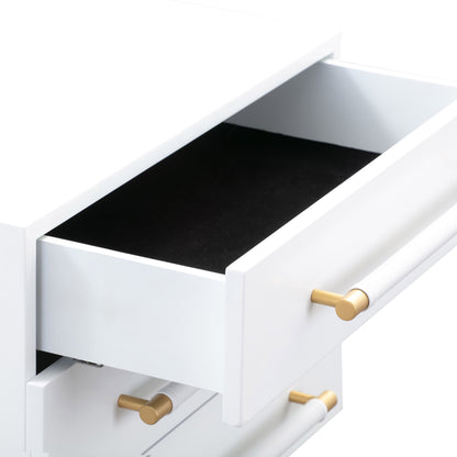 Trident Nightstand by TOV Furniture. Made from unique in a modern style.