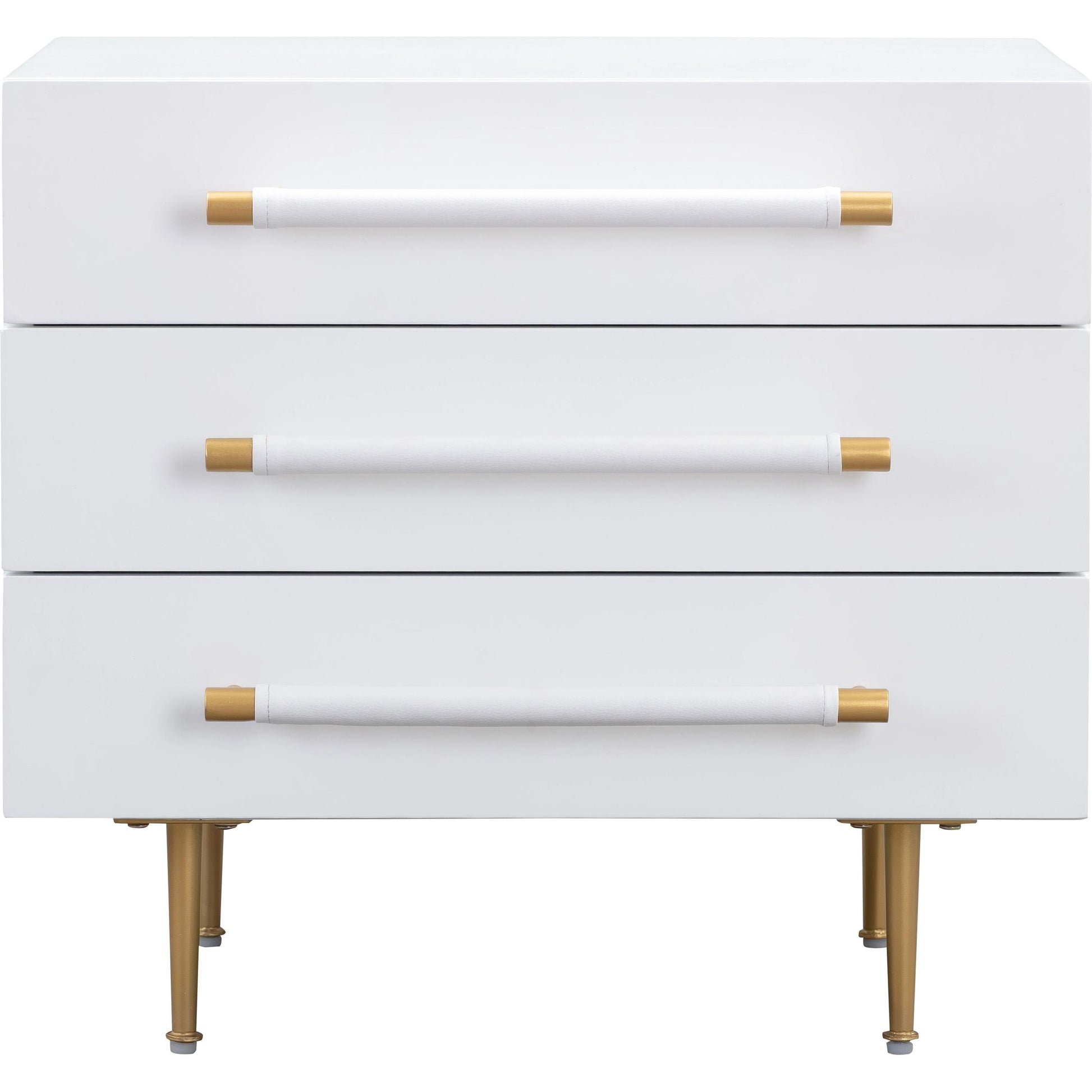 Trident Nightstand by TOV Furniture. Made from unique in a modern style.