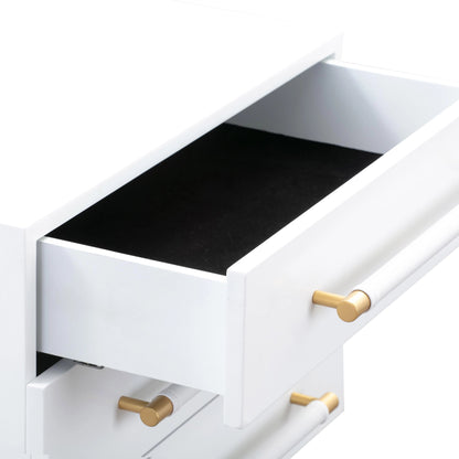 Trident Nightstand by TOV Furniture. Made from unique in a modern style.