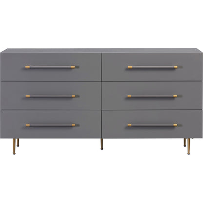 Trident 6 Drawer Dresser by TOV Furniture. Made from unique in a transitional style.