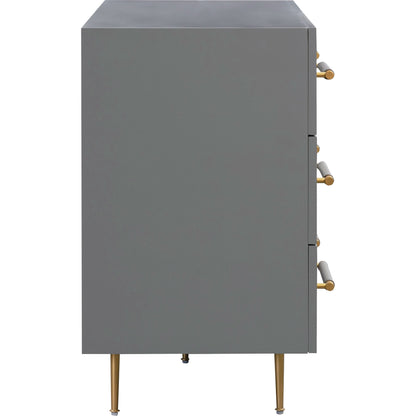 Trident 6 Drawer Dresser by TOV Furniture. Made from unique in a transitional style.