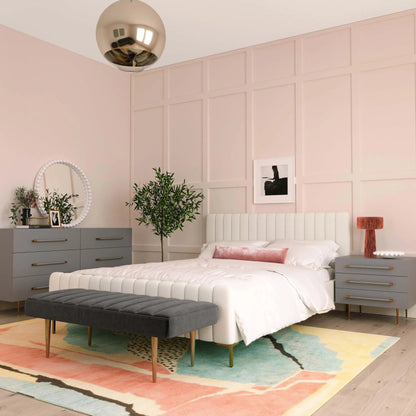 Trident 6 Drawer Dresser by TOV Furniture. Made from unique in a transitional style.