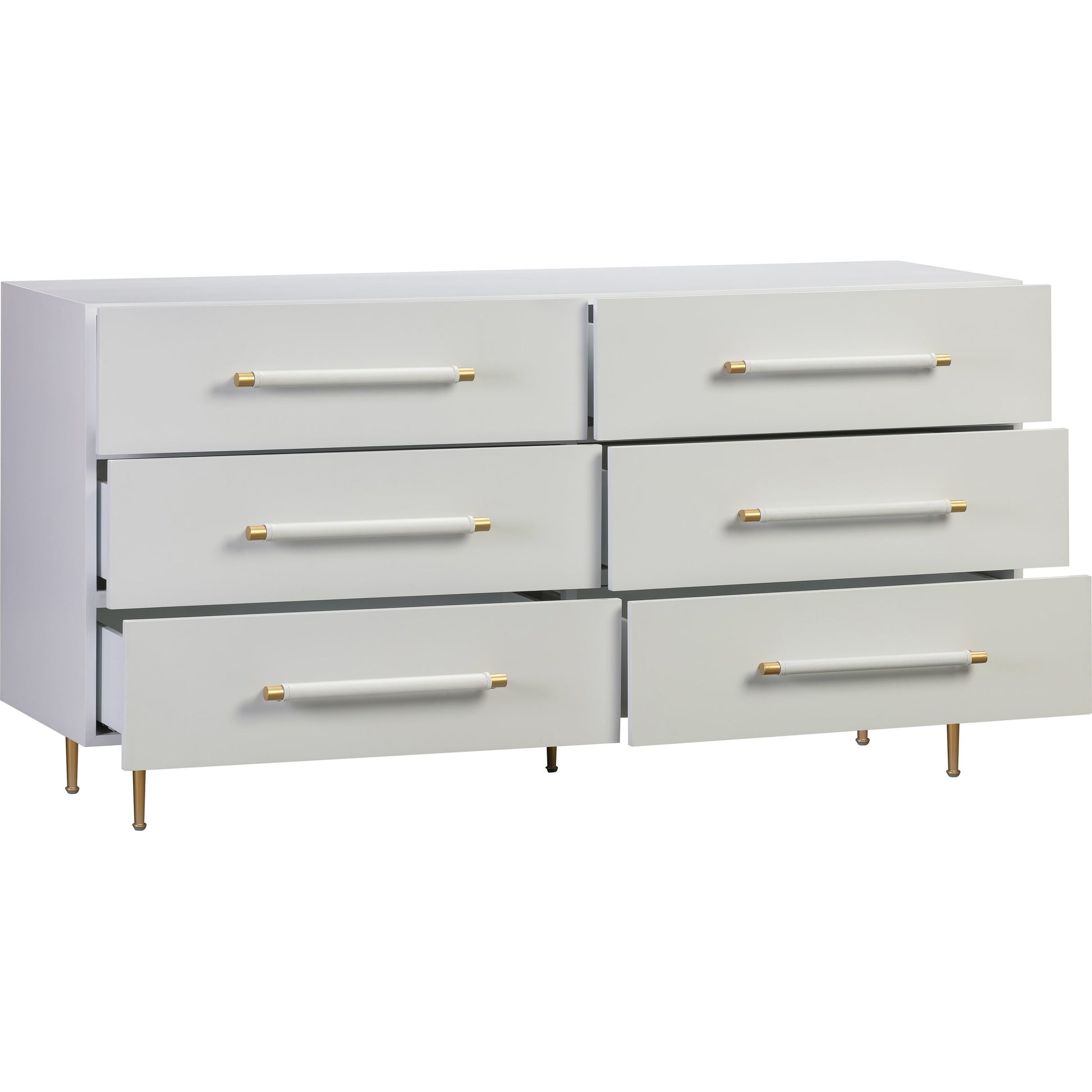 Trident 6 Drawer Dresser by TOV Furniture. Made from unique in a transitional style.