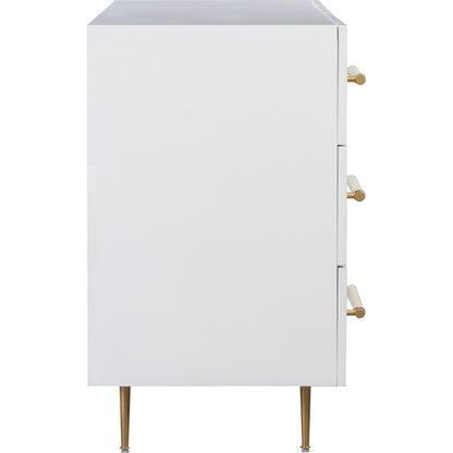 Trident 6 Drawer Dresser by TOV Furniture. Made from unique in a transitional style.