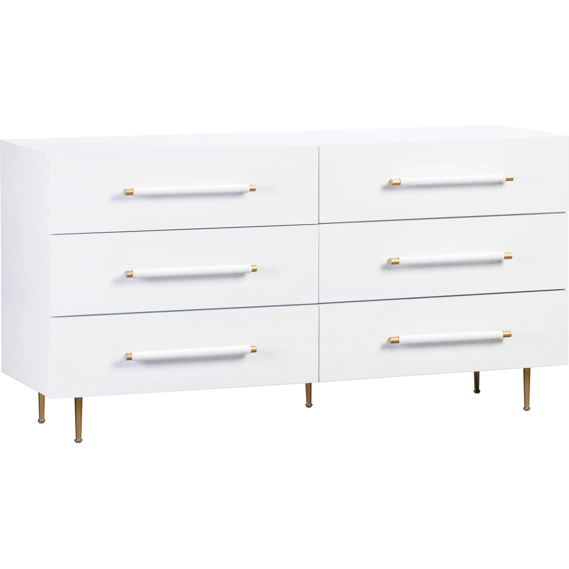 Trident 6 Drawer Dresser by TOV Furniture. Made from unique in a transitional style.