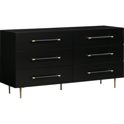 Trident 6 Drawer Dresser by TOV Furniture. Made from unique in a transitional style.