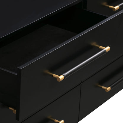 Trident 6 Drawer Dresser by TOV Furniture. Made from unique in a transitional style.