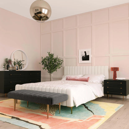 Trident 6 Drawer Dresser by TOV Furniture. Made from unique in a transitional style.