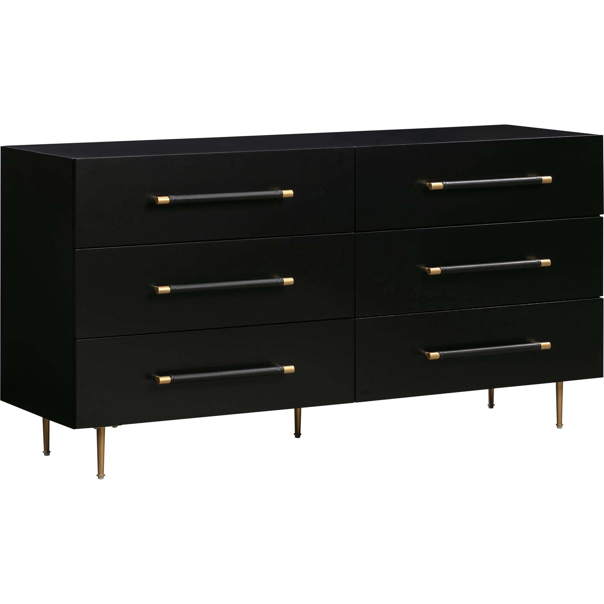 Trident 6 Drawer Dresser by TOV Furniture. Made from unique in a transitional style.
