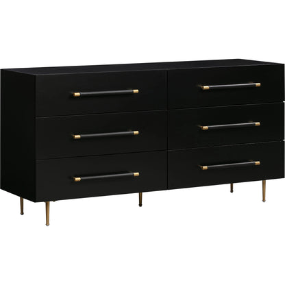 Trident 6 Drawer Dresser by TOV Furniture. Made from unique in a transitional style.