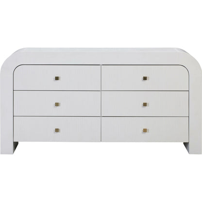 Hump 6 Drawer Dresser by TOV Furniture. Made from unique in a modern style.
