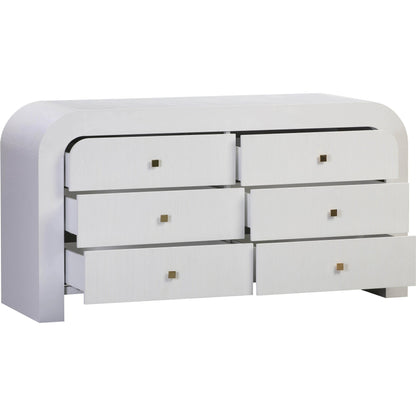 Hump 6 Drawer Dresser by TOV Furniture. Made from unique in a modern style.