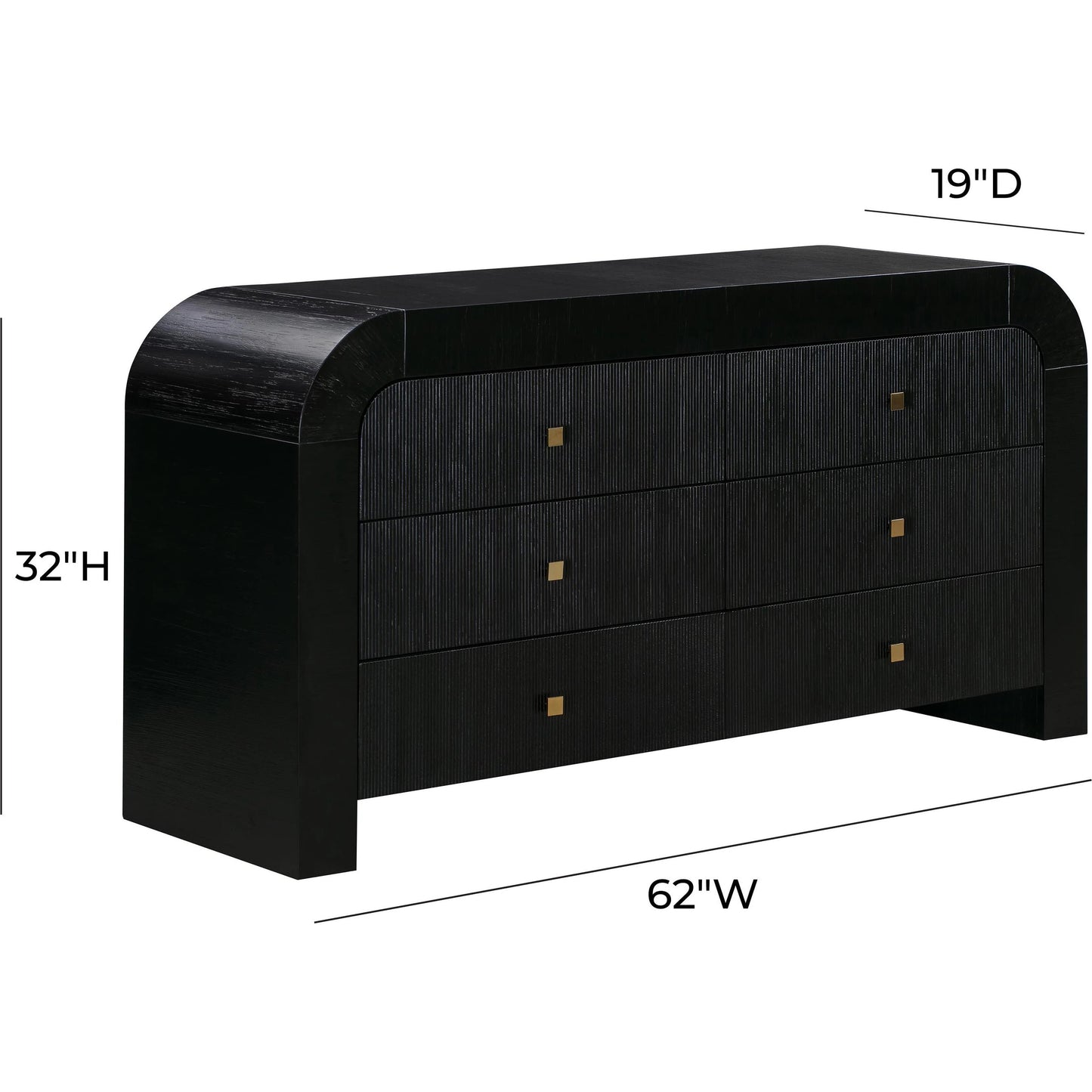 010 SI-1787165 | Additional Silo | Hump 6 Drawer Dresser by TOV Furniture. Made from unique in a modern style.