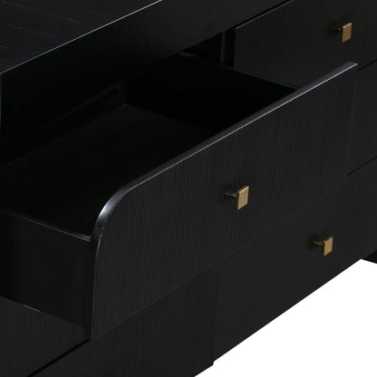 Hump 6 Drawer Dresser by TOV Furniture. Made from unique in a modern style.