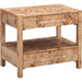 Brandyss Burl Nightstand by TOV Furniture. Made from unique in a modern style.