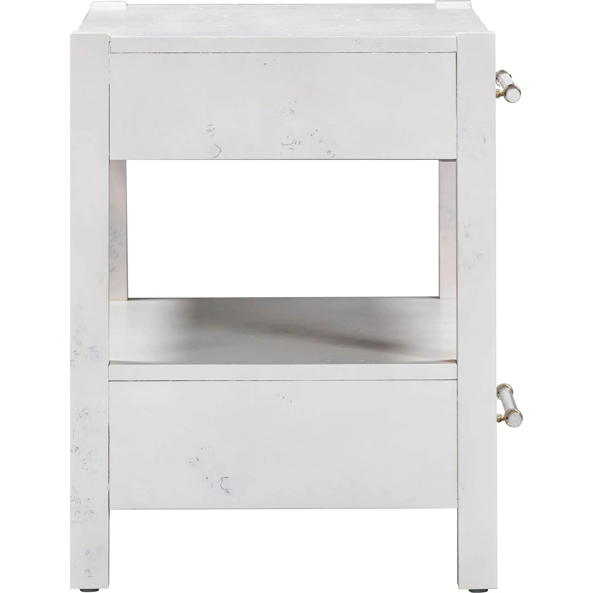 Brandyss Burl Nightstand by TOV Furniture. Made from unique in a modern style.