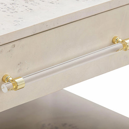 Brandyss Burl Nightstand by TOV Furniture. Made from unique in a modern style.