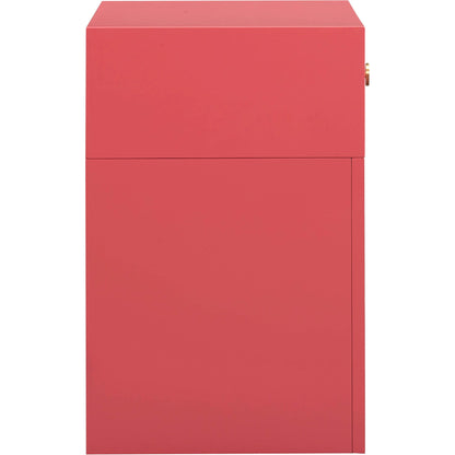 Suzie Rattan Nightstand by TOV Furniture. Made from mdf, rattan in a modern style.