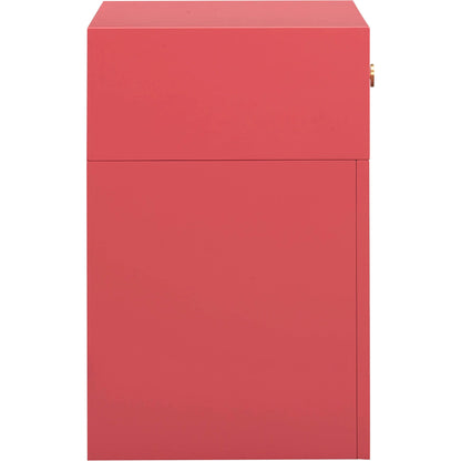 Suzie Rattan Nightstand by TOV Furniture. Made from mdf, rattan in a modern style.