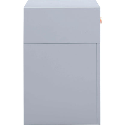 Suzie Rattan Nightstand by TOV Furniture. Made from mdf, rattan in a modern style.