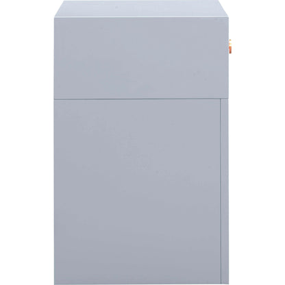 Suzie Rattan Nightstand by TOV Furniture. Made from mdf, rattan in a modern style.