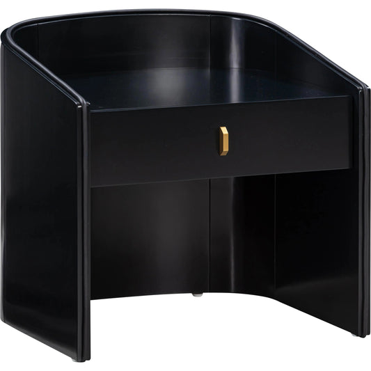 Collins Nightstand by TOV Furniture. Made from acacia, mdf in a modern style.