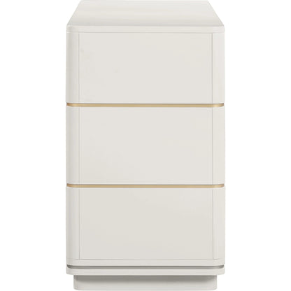 Julieta 6 Drawer Dresser by TOV Furniture. Made from acacia, mdf, plastic in a modern style.