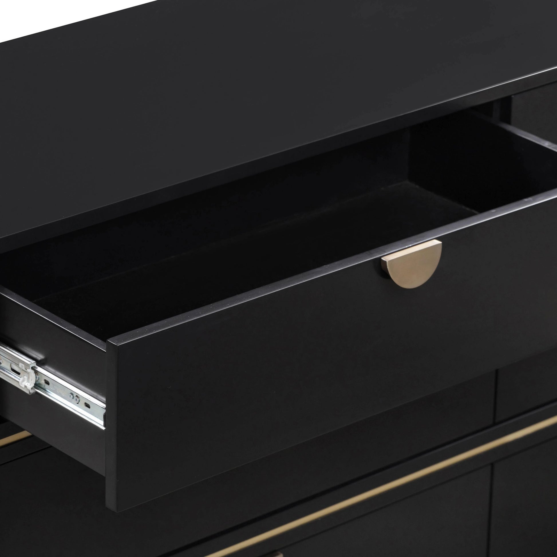 Julieta 6 Drawer Dresser by TOV Furniture. Made from acacia, mdf, plastic in a modern style.