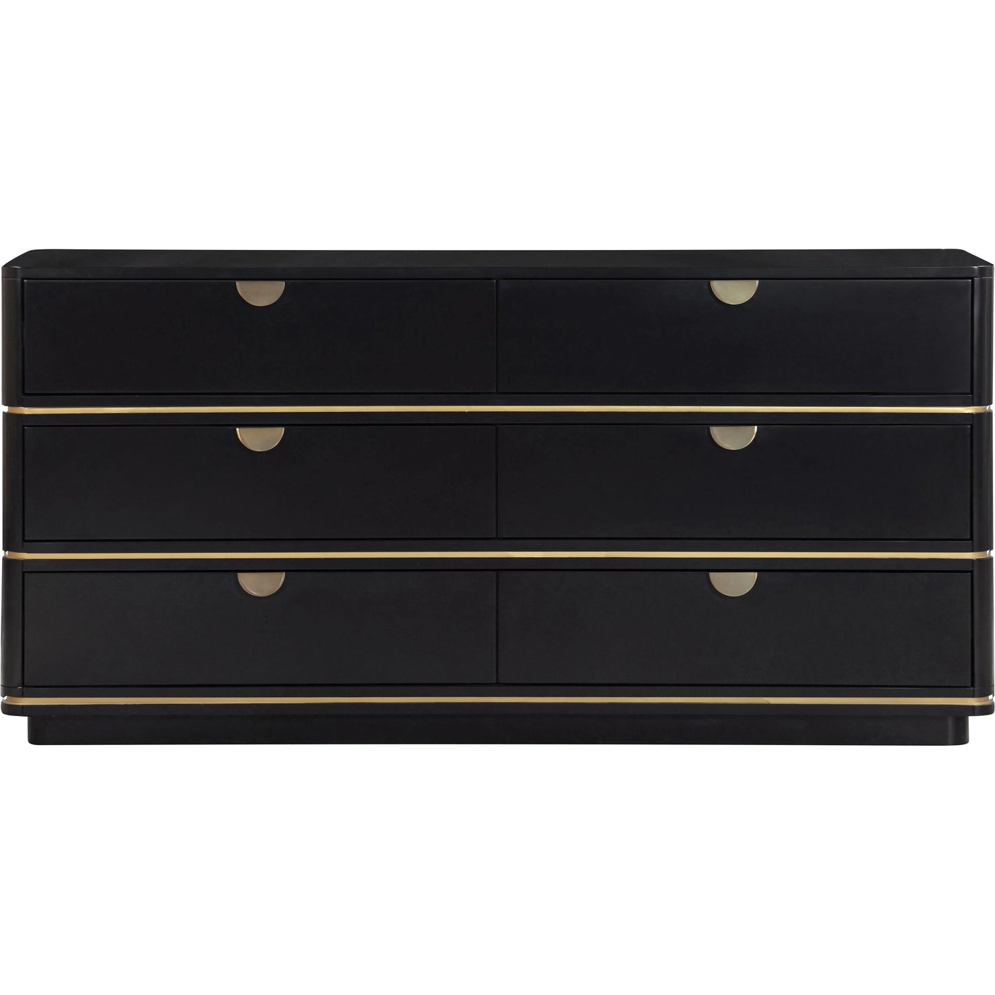 009 SI-2107407 | Additional Silo | Julieta 6 Drawer Dresser by TOV Furniture. Made from acacia, mdf, plastic in a modern style.