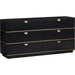 Julieta 6 Drawer Dresser by TOV Furniture. Made from acacia, mdf, plastic in a modern style.