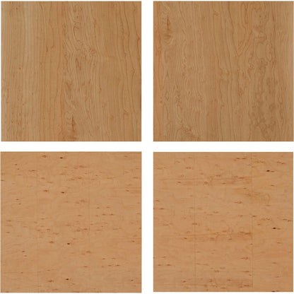 Abigail Natural Acacia Nightstand by TOV Furniture in natural. Made from mdf, pine, plywood, veneer in a modern style.