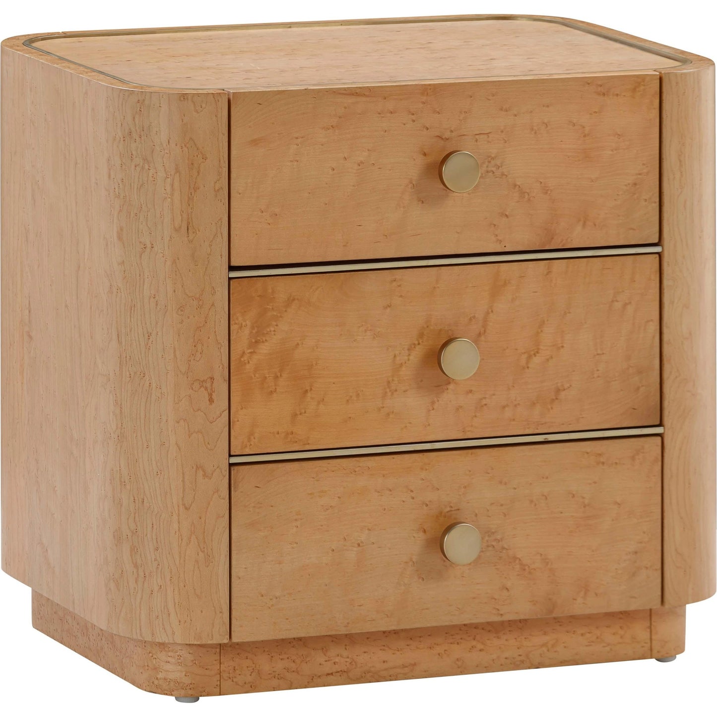001 SI-2107221 | Additional Silo | Abigail Natural Acacia Nightstand by TOV Furniture in natural. Made from mdf, pine, plywood, veneer in a modern style.