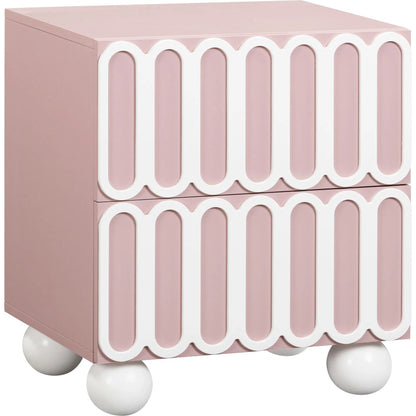 Tori Motif Nightstand by TOV Furniture. Made from unique in a eclectic & global style.