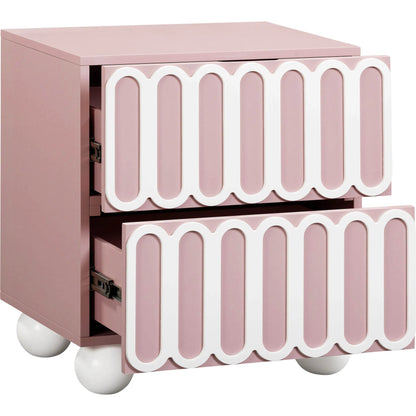 Tori Motif Nightstand by TOV Furniture. Made from unique in a eclectic & global style.