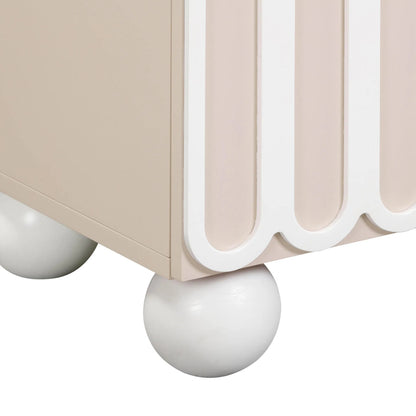 Tori Motif Nightstand by TOV Furniture. Made from unique in a eclectic & global style.